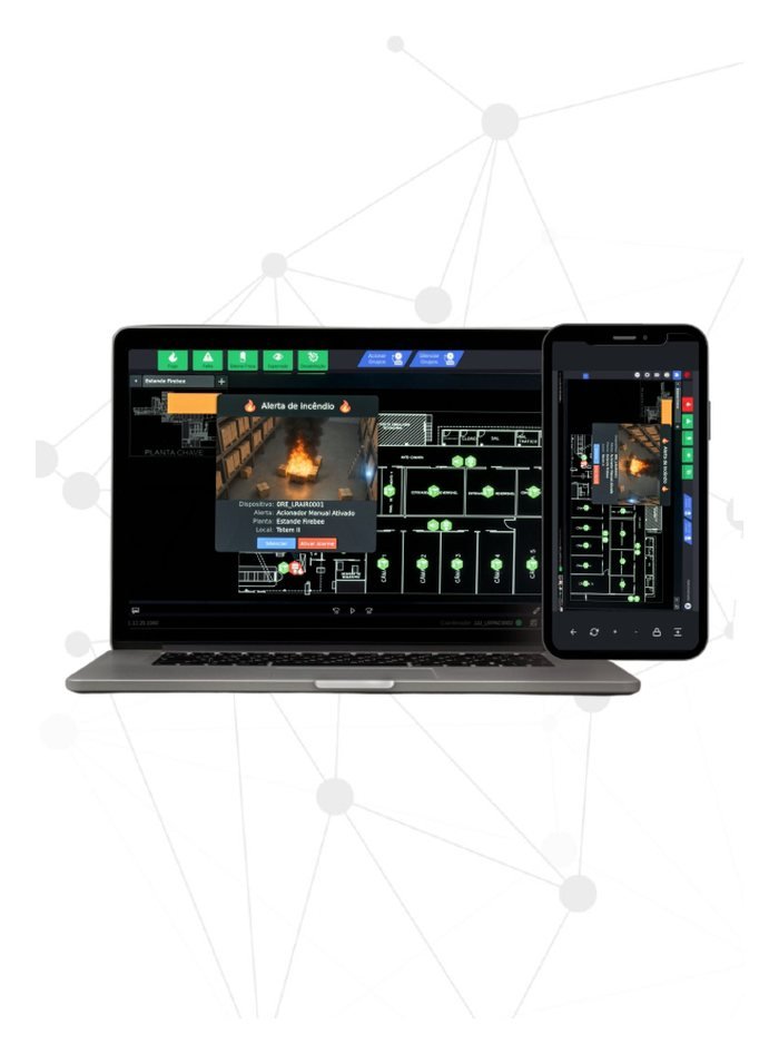 FireBee Connect - aplicativo de monitoramento remoto